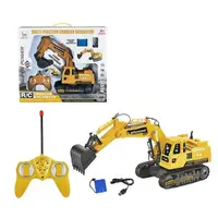 Экскаватор гусеничный на радиоуправлении "Crawler Excavator" световые и звуковые эффекты (97508)