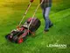 Газонокосилка аккумуляторная беспроводная Lehmann LGALM-4032 (32см, 30л) / Косилка с аккумулятором для газона
