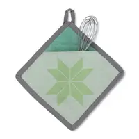 Прихватка Kela Сarla Blume 12270 20х20 см зеленая