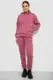 Спортивный костюм женский на флисе, цвет пудровый, 257R85