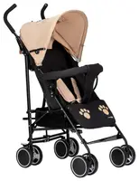 Коляска для ребенка прогулочная FreeON Simple, black - yellow