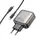 Адаптер сетевой Borofone Type-C to Type-C Absolute charger set BAS57A |1USB/3Type-C, 67W/3A, PD/QC|