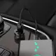 Адаптер автомобильный HOCO Type-C Cable Level dual port car charger Z49 |2USB, 12W, 2.4A|