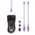 Миша комп'ютерна бездротова Bloody R73 Ultra Duo Cypher Ghost (4711421002370) чорна з фіолетовим