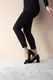 Туфли женские Fashion Divit 2499 40 размер 25,5 см Черный