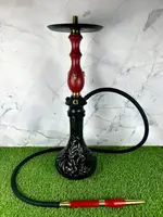 Кальян MAIDAN Skull Wood Red — класика в унікальному виконанні