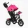 Дитячий велосипед Best Trike, надувні колеса, фара з USB, пульт. Pink (162588)