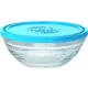 Салатник c крышкой Duralex Rond Lys Carre 9068-AM-06 23 см 2400 мл