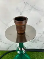 Кальян із нержавіючої сталі Totem Monolit Optima Emerald Green