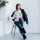 Угги женские Fashion Vilo 2210 40 размер 25,5 см Черный