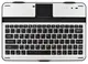 Bluetooth клавиатура для планшета с диагональю 9,7-10" UKC серебряная (2691)