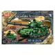Конструктор Военная техника Teko, 420 деталей, танк и РСЗО. Green (151434)