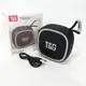 Портативная Bluetooth-колонка TG659 с ремешком. Цвет: черный