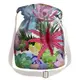 Сумка мeшок Torba Рисованные цветы 30x30 см (TOR_16A009_WH)