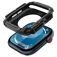 Чехол Spigen для Apple Watch 11/ 10 (42 mm) - Rugged Armor, Black (ACS08585)
