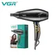 Мощный электрический профессиональный фен для волос VGR V-423 1800-2200W, Женский фен для волос