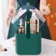 Настольный органайзер для косметики 4 секции большой зеленый YM206-2 Three Drawers Органайзер для косметики