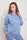 Джемпер женский хлопковый Vivioji двухнитка Голубой размер L/XL (12550)
