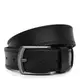 Мужской кожаный ремень Borsa Leather V1125FX20-black