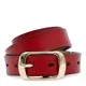 Женский кожаный ремень Borsa Leather CV1ZK-008bo-goldbordo