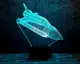 Сменная пластина для 3D светильников "Шатл" 3DTOYSLAMP