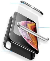 Чохол-накладка GKK 3 in 1 Apple iPhone XS Max Silver/Black