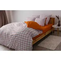 Постельное белье двуспальное ТЕП Happy Sleep Terracotta Check 2-03795-25230 180х215 см