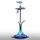 Кальян AMY Deluxe SS 09R PLUS Stick steel высота 82 см на 1 персону синий