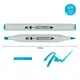 Маркер спиртовой Santi Brush SA-64 390987 индийский синий