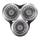 Бритвенные головки Philips Shaver series 9000 SH90-70 3 шт