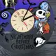 Часы настенные цветные из дерева «Nightmare before Christmas»