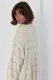 Кофта жіноча oversize в смужку - кремовий цвет, S