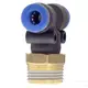 Штуцер цанговый Т Ø6мм МТ 3/8" SIGMA (7027341)