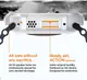 Чехол Spigen для Apple Watch Ultra 2/1 (49 mm) - Rugged Armor, White (ACS07384)