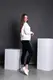 Лоферы женские Fashion Fluffy 3553 41 размер 26 см Белый