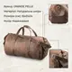 Сумка дорожная Grande Pelle 11045 Коричневая