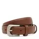 Женский кожаный ремень Borsa Leather Cv1zk-168br-brown