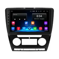 Штатная магнитола Lesko для Skoda Octavia II A5 Рестайлинг 2008-2013 экран 10" 2/32Gb/ Wi-Fi GPS Optima