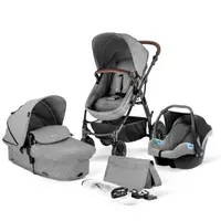 Универсальная коляска 3 в 1 Kinderkraft Moov Gray Melange KKWMOOVGRYM0NC