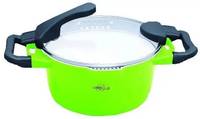 Каструля Barton Steel BS-4024-green 3,8 л 24 см зеленая
