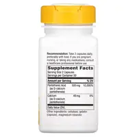 Вітаміни та мінерали Nature's Way Pantothenic Acid, 100 капсул