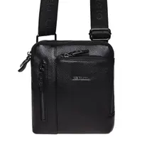 Мужская кожаная сумка на плечо Giorgio Ferretti 3481a-black