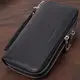 Мужской клатч на два отделения из натуральной кожи ST Leather 22531 Черный