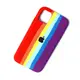 Силиконовый чехол для iPhone 11 Pro Max - Rainbow (Радуга), Разноцветный