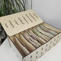 Большая деревянная коробка Семейный бюджет с именной гравировкой на заказ, Банк семьи