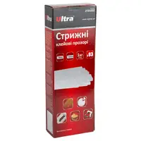 Стержни клеевые Ø8×300мм 83шт 1кг (прозрачные) ULTRA (2701032)