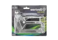 Степлер пружинный WERTVOLL, скоба R53, 4-14 мм, плавная регулировка силы удара. Grey (FX-1101)
