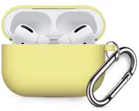Силіконовий чохол з карабіном для Apple Airpods Pro, Різні кольори
