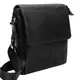Мужская кожаная сумка Borsa Leather 1t8871-black