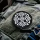 Шеврон на липучке Кельтский узор 8,3 см вышитый патч нашивка
